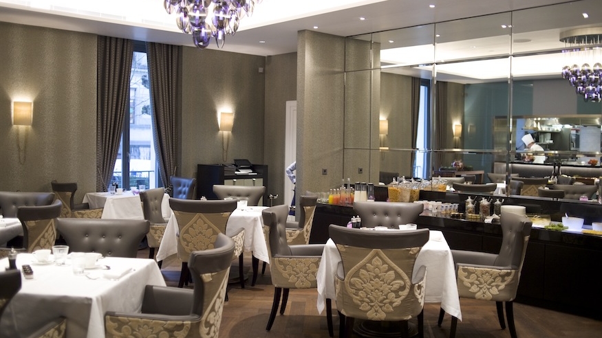 Hotel Royal Savoy Lausanne Breakfast Room