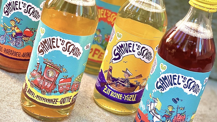 Samuel’s Schorle: a healthy, natural sparkling fruit drink