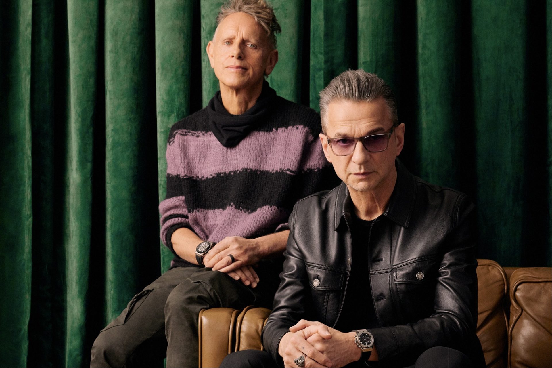 Hublot x Depeche Mode Momento Mori Martin Gore and Dave Gahan