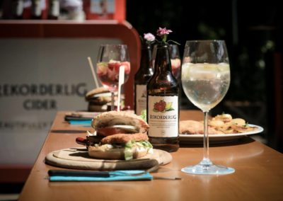 Rekorderlig Cider Burger