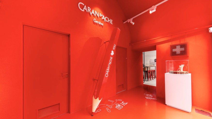 Caran d’Ache: workshop-boutique dedicated to creativity in Lausanne