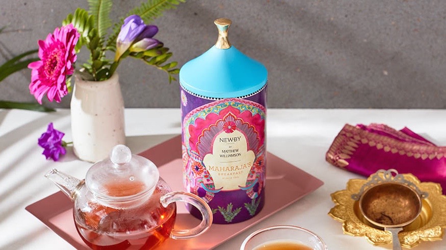 Newby Teas: exclusive collaboration with Matthew Williamson