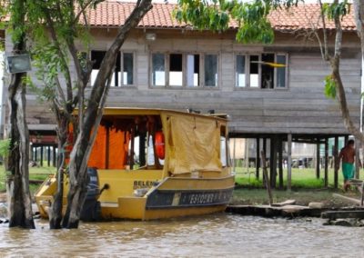 Amazon Modern Village Floating School Boat