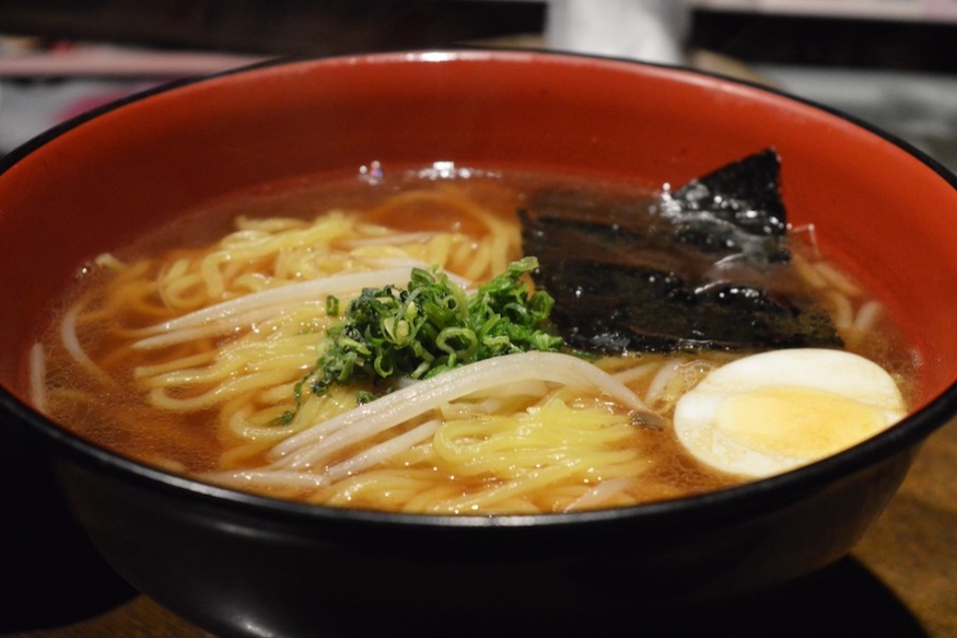 Japan Food Vegetable noodle soup