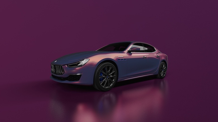 Maserati meets CANOTWAIT_ et présente la Ghibli Hybrid Love Audacious