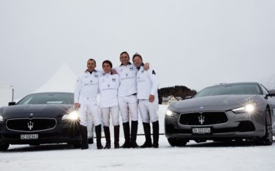 Snow Polo St. Moritz with Maserati