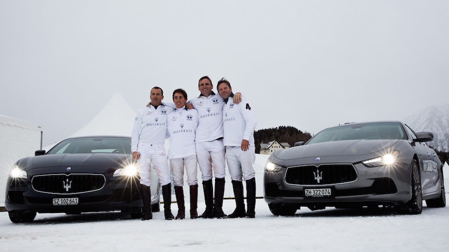 Snow Polo St. Moritz with Maserati