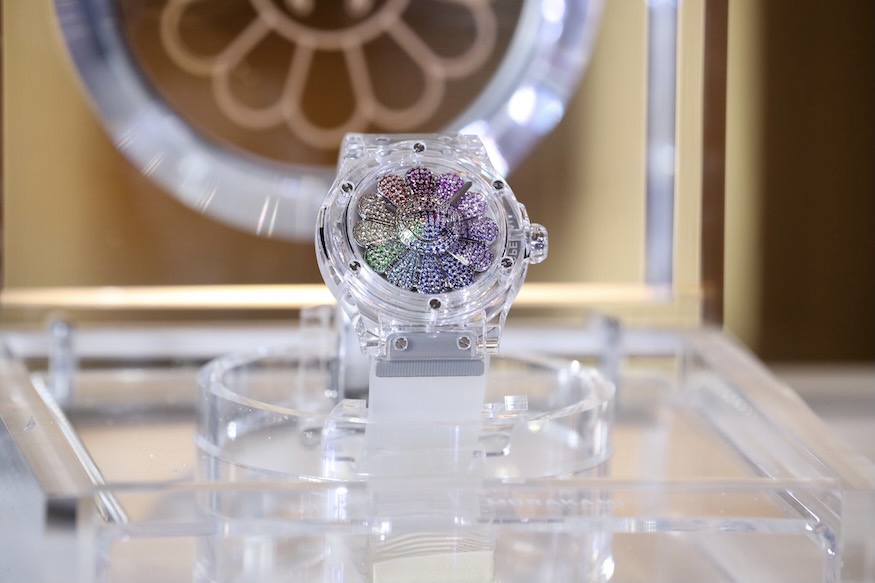 Hublot Classic Fusion Takashi Murakami Sapphire Rainbow Secon Timepiece