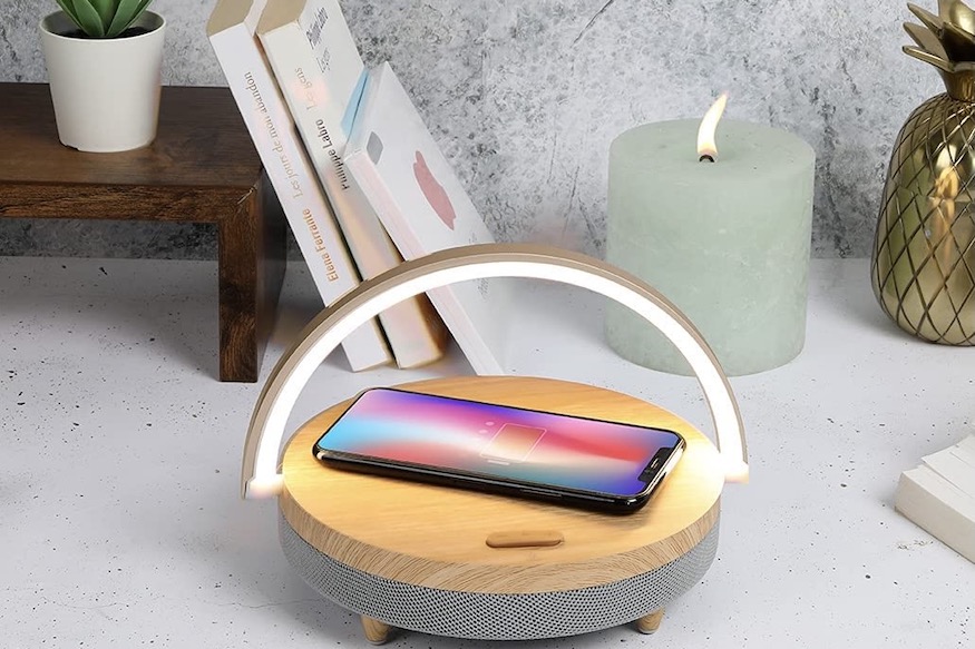 Livoo 3-in-1 LED Lamp Charger Speaker