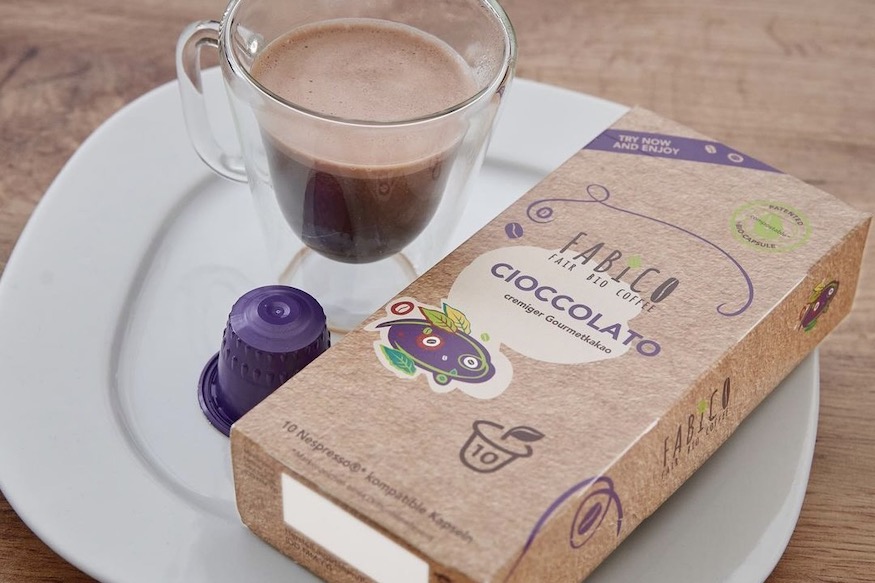 Fabico Coffee Sustainable Decompostable Capsules Cioccolato