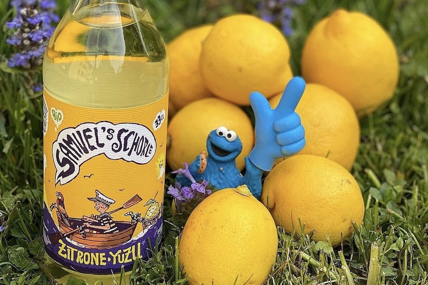 Samuel’s Schorle Zitrone Sparkling Fruit Juice Lemon Yuzu