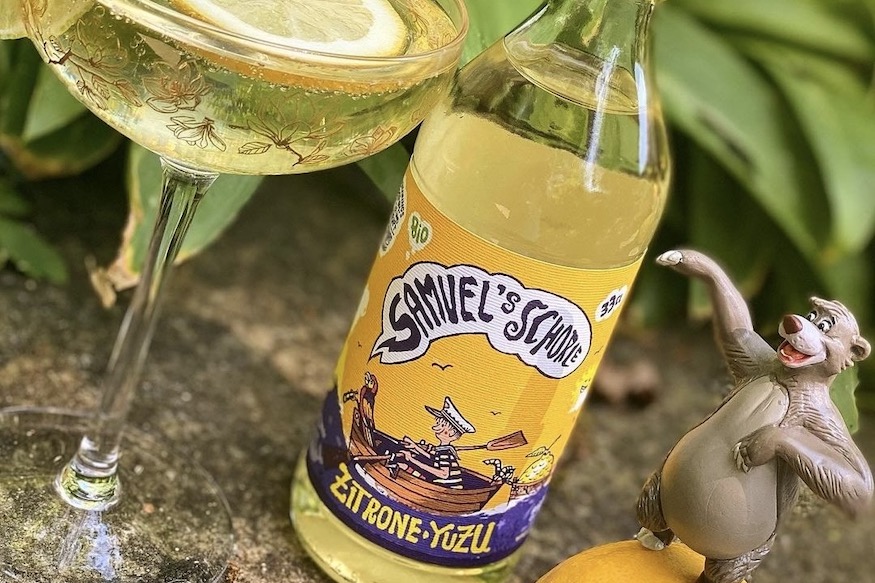 Samuel’s Schorle Zitronen Yuzu Sparkling Fruit Juice Lemon Yuzu
