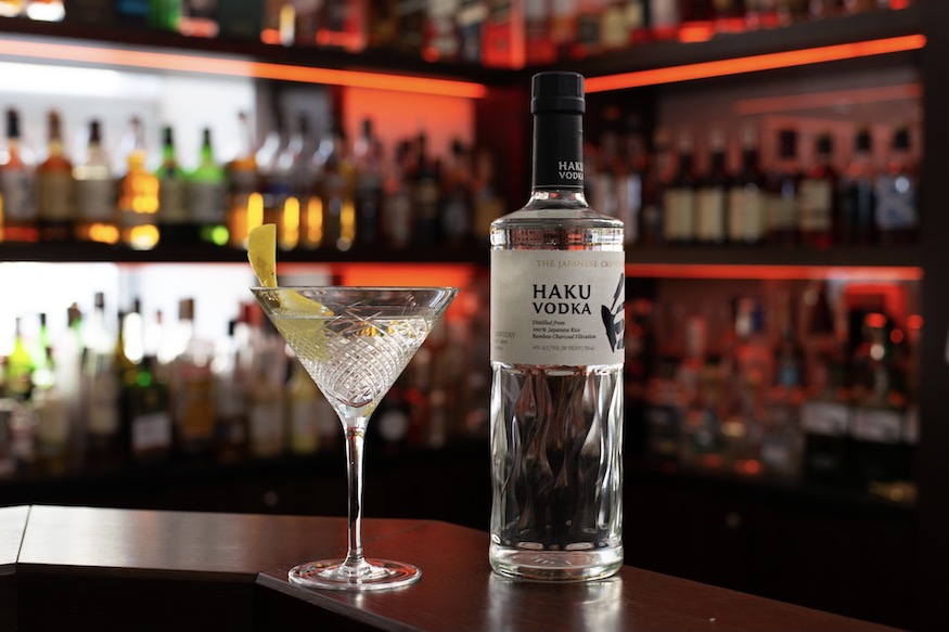 Haku Japanese Vodka Martini medianomia