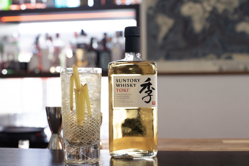 Toki Japanese Whisky Beam Suntory Ginger Highball medianomia