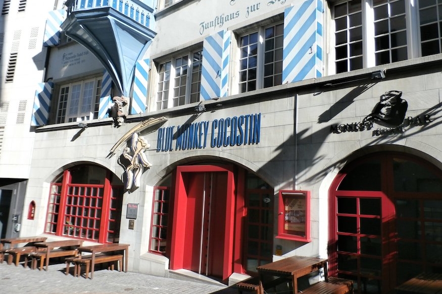 Thai Restaurant Blue Monkey Zurich Exterior
