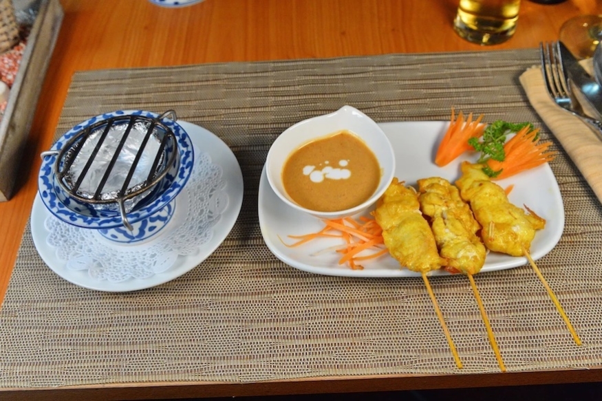 Thai Restaurant Tawan Thai Cossonay Chicken Skewers