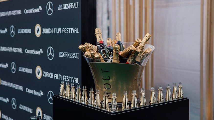Moët & Chandon: Co-Sponsor des Zurich Film Festivals