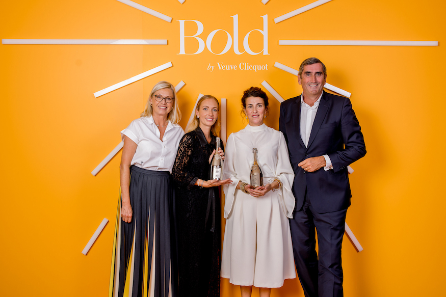Veuve Clicquot Bold Woman Awards Chantal Gaemperle, Fanny Queloz, Antonella Santuccione Chadha, Jean-Marc Gallot