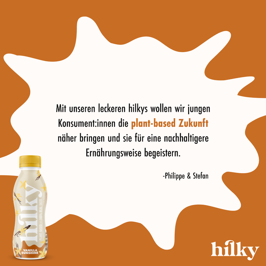 hilky swiss founders Stefan Dietenmeier Philippe Guldin milk alternative haferdrink oat milk drink quote