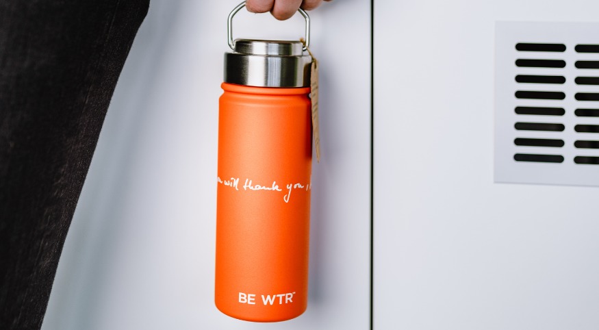 Be WTR Nomad Bottle Sparkling Tap Water To Go