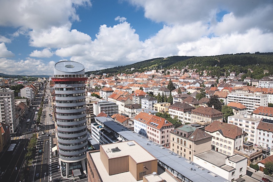 La Chaux-de-Fonds UNESCO Welterbe © Schweiz Tourismus Photo Christof Sonderegger Grid Pattern