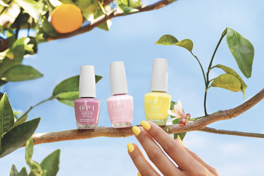 OPI Nature Strong Vegan Nail Polish Simply Radishing Let Nature Take Its Quartz Make My Daisy