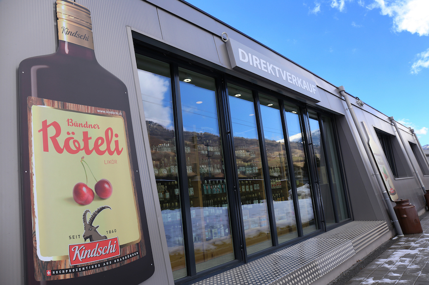 Kindschi Distillery Destillerie Kindschi und Söhne Shop Direktverkauf