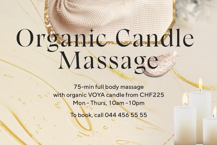 The FIVE Zürich ReFIVE Spa Candle Massage Contact Details