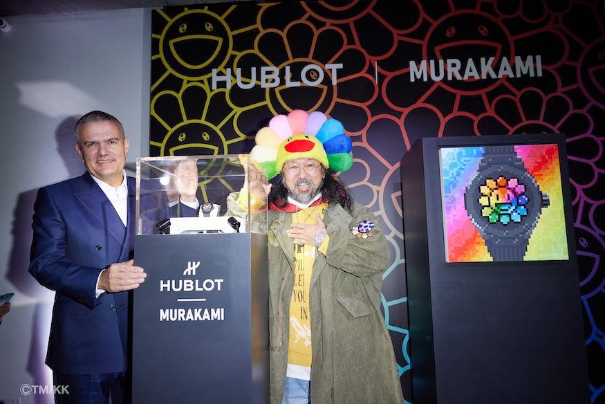 Hublot and Takashi Murakami: Smiling Flowers and Digital Art - Revolution  Watch