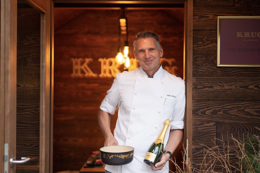 Krug Chalet The Dolder Grand Champagne Fondue Swiss Cheese Heiko Nieder