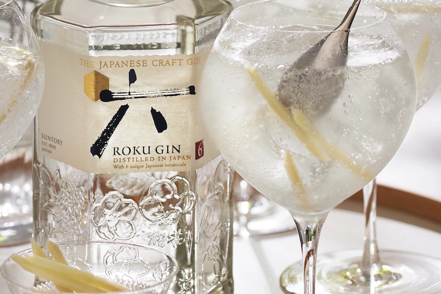 Roku Gin Tonic Japanese Gin Tonic Signature Serve