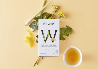 Newby Teas Easter Wellness Spa with Cup