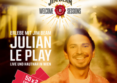 Jim Beam Welcome Sessions Julian Le Play Win Tickets Vienna