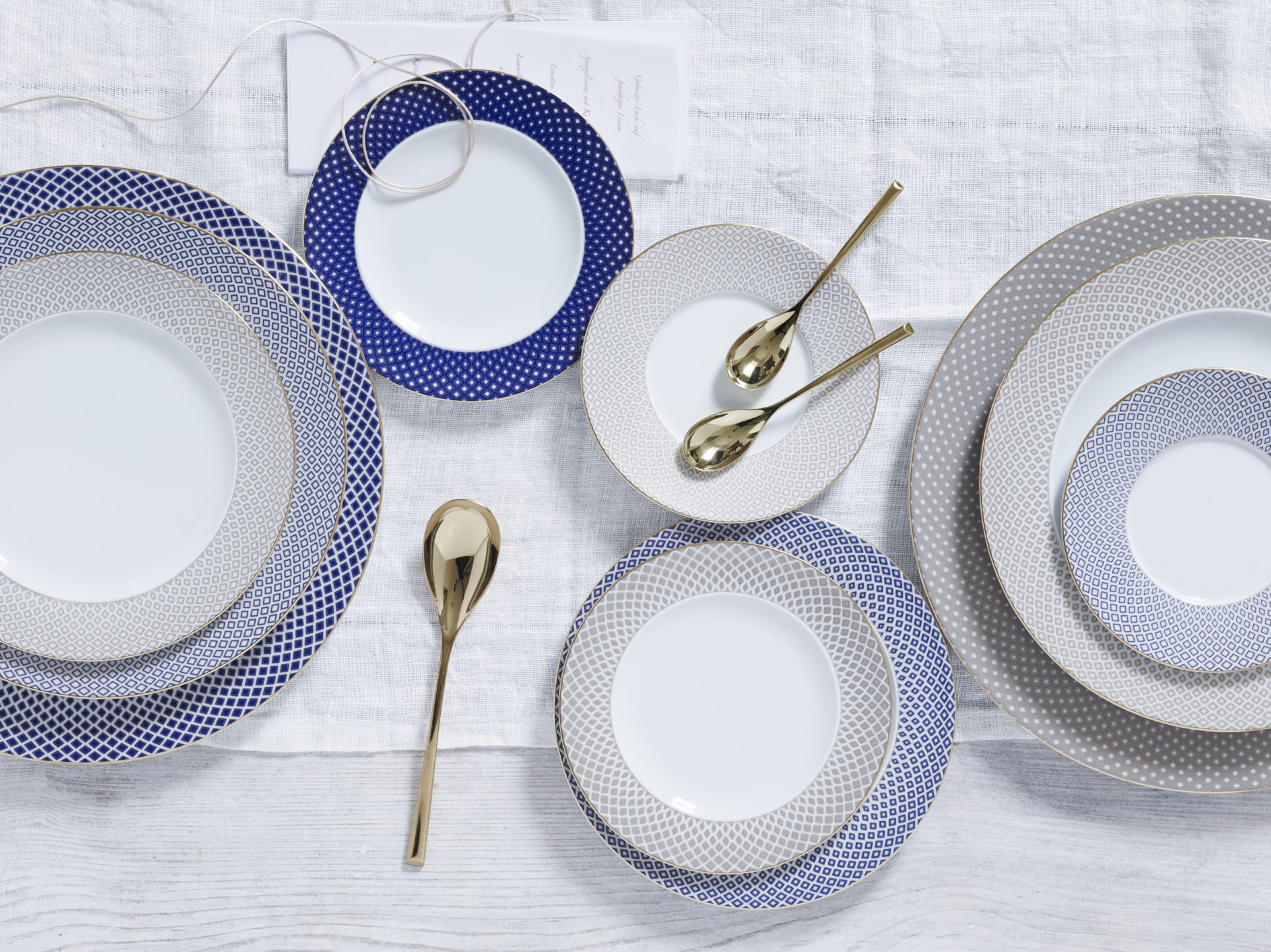 Rosenthal Francis Carreau Bleu Table Setting