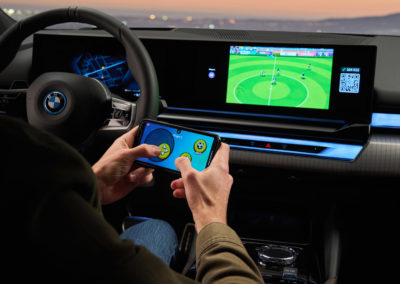 BMW Startup Garage In-car gaming AirConsole Take