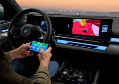 BMW Startup Garage In-car gaming AirConsole Take
