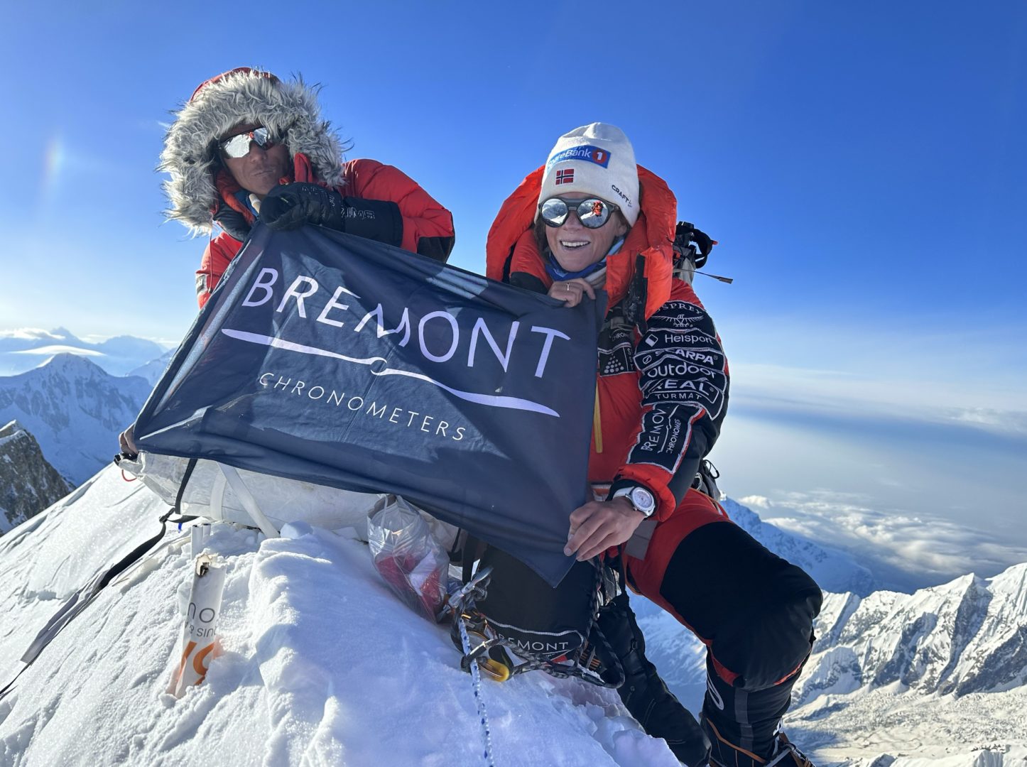 Bremont mountaineer Kristin Harila Summit