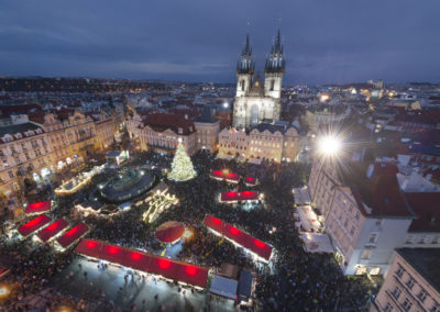 Christmas Markets Europe Prague, Czech Republic - Old Town Square Christmas Market 01