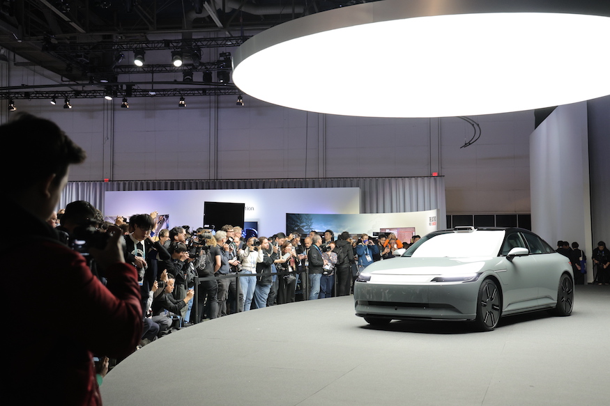 CES 2024 New Afeela EV at CES Sony Press Conference