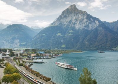 Ebikon Switzerland Lucerne Gotthard Panorama Express