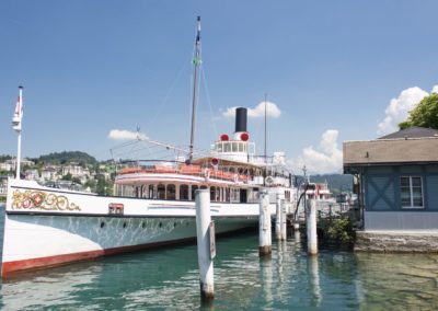 Ebikon Switzerland Lucerne Steam Boat
