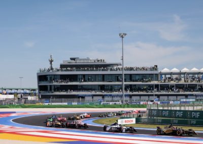 Jean-Éric Vergne Formula E DS Automobile Race Track