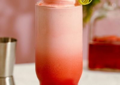 Rhubarb Recipes Rhabarber Rezepte Spritz Fizzy Cocktail