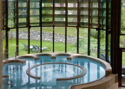 Grand Hotel Kronenhof Pontresina Engadin Switzerland pool Spa