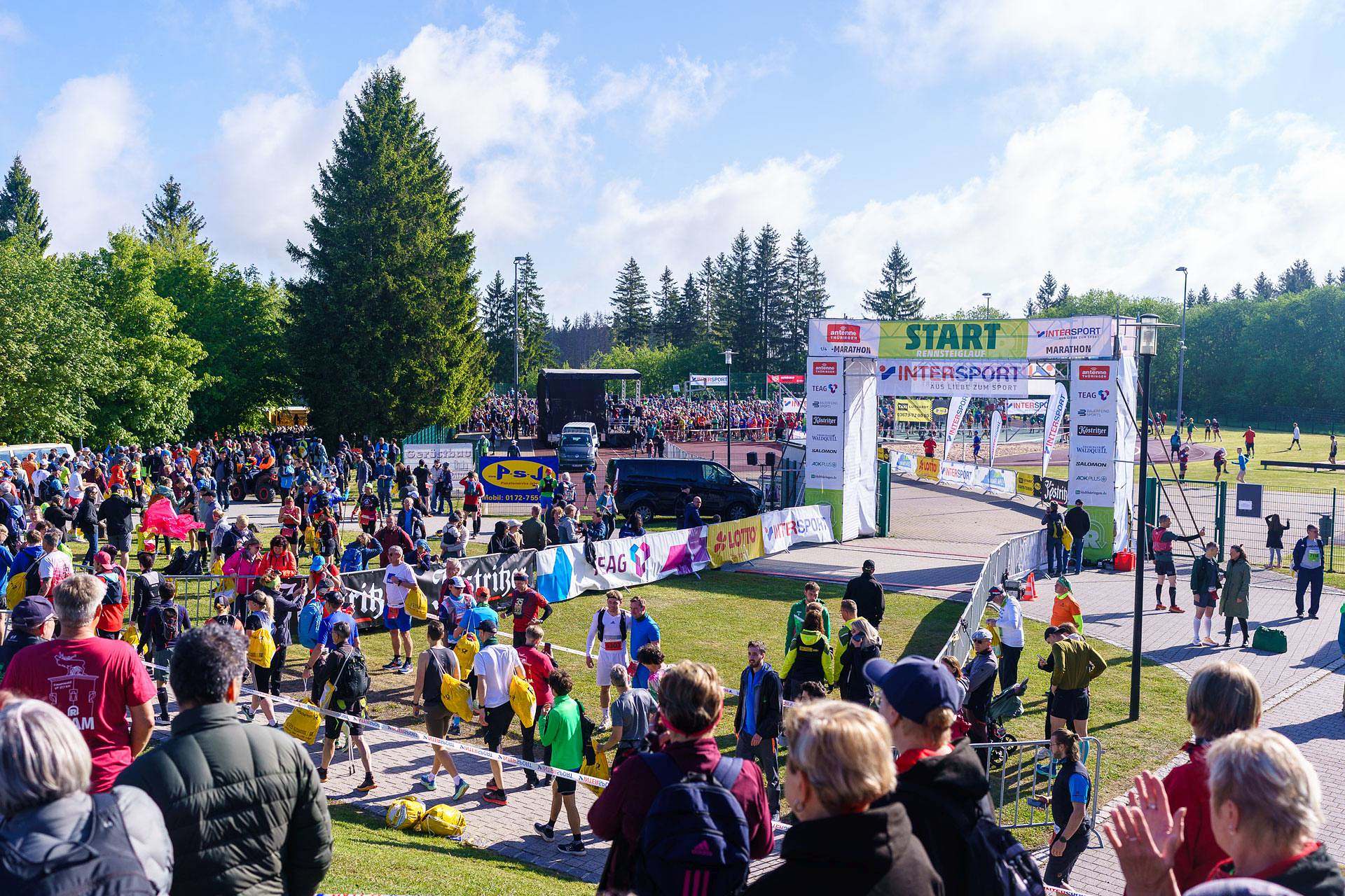 Rennsteiglauf Oberhof w2photo Crowd