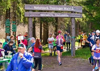 Rennsteiglauf Oberhof w2photo Naturpark Thüringer Wald