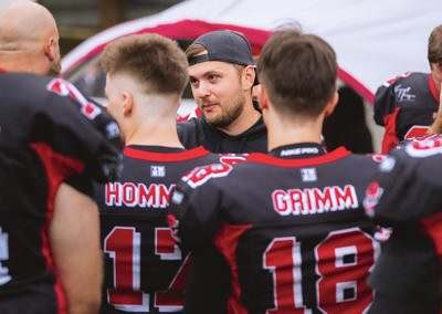Suhl Gunslingers vs. Vogtland Rebels Coach Brandon Higgins @mattishoots